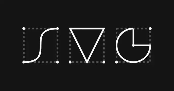 Interactive Svg Animations OG card, dark-mode, minimal, dark