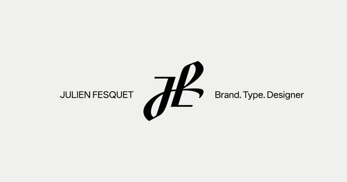 Julien Fesquet OG card, minimal, light-mode, light