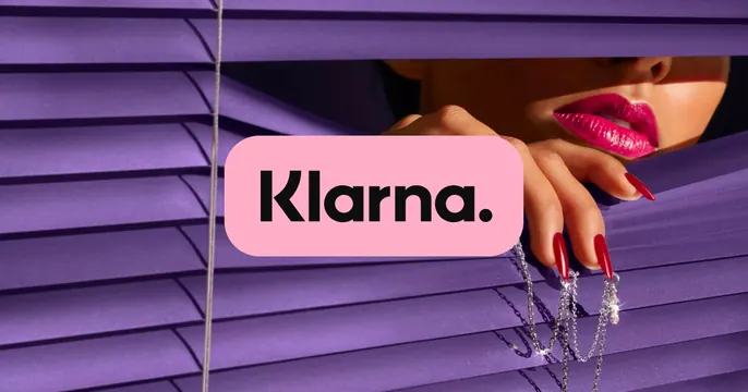 Klarna OG card, photographic, editorial, vibrant
