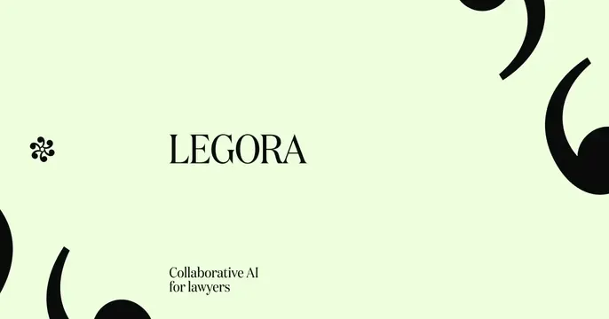 Legora OG card, editorial, minimal, light