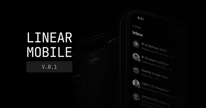 Linear OG card, dark-mode, minimal, dark