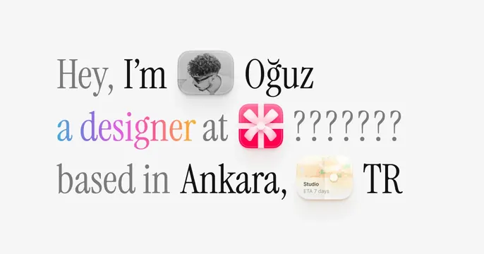 Oguz Yagiz Kara OG card, editorial, playful, light