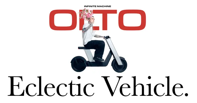 Olto Eclectic Vehicle OG card, editorial, minimal, light