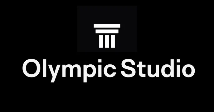 Olympic Studio OG card, minimal, dark-mode, dark