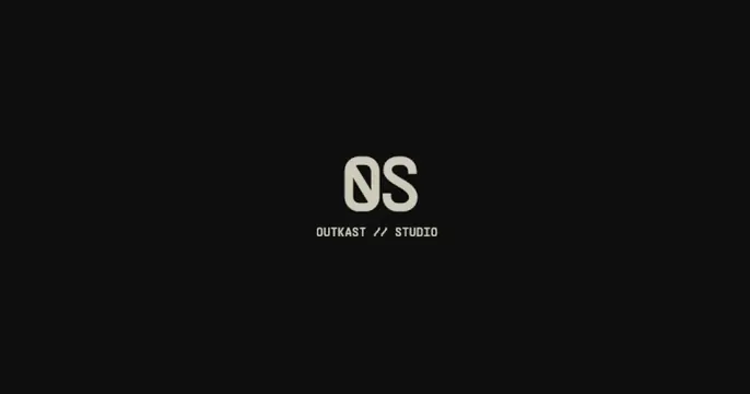 Outkast Studio OG card, dark-mode, minimal, dark