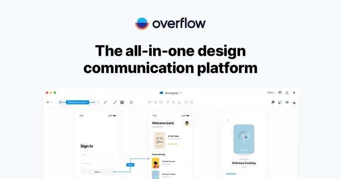 Overflow OG card, light-mode, minimal, light