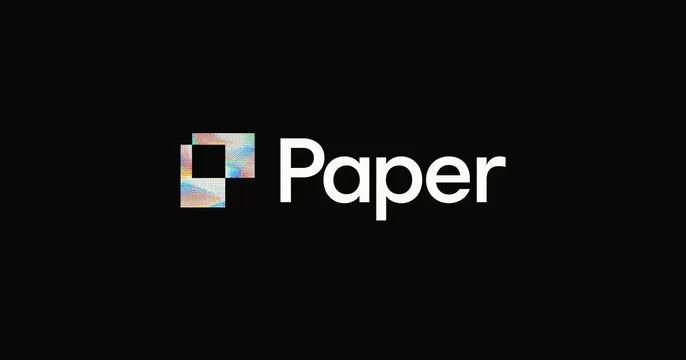 Paper OG card, dark-mode, minimal, dark
