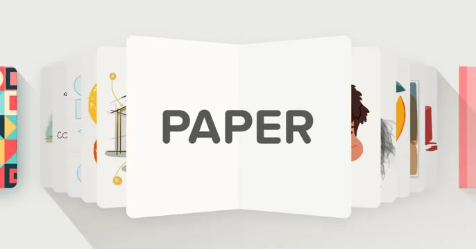 Paper OG card, minimal, 3d-render, light