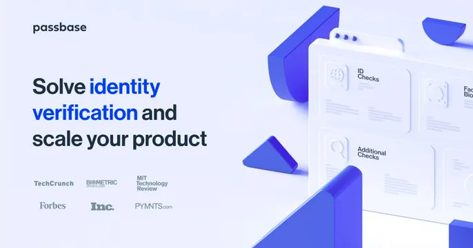 Passbase OG card, 3d-render, corporate-clean, light
