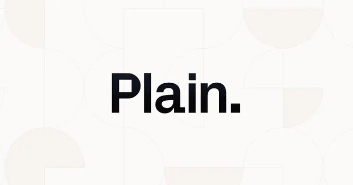 Plain OG card, minimal, light-mode, light