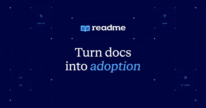 ReadMe OG card, dark-mode, technical, dark