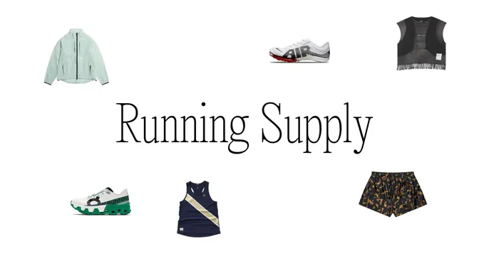 Running Supply OG card, minimal, editorial, light