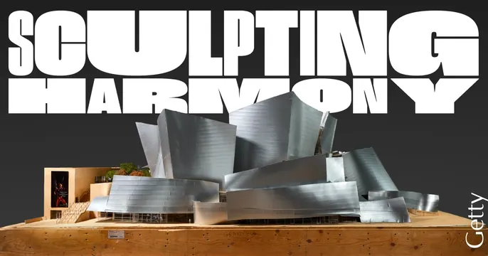 Sculpting Harmony OG card, editorial, brutalist, dark