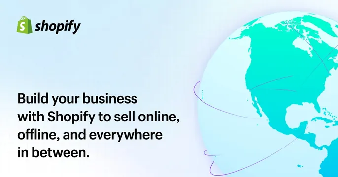 Shopify OG card, light-mode, corporate-clean, light