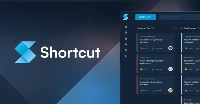 Shortcut OG card, dark-mode, technical, dark