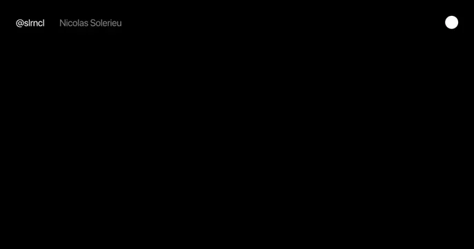 Slrncl Com OG card, minimal, dark-mode, dark