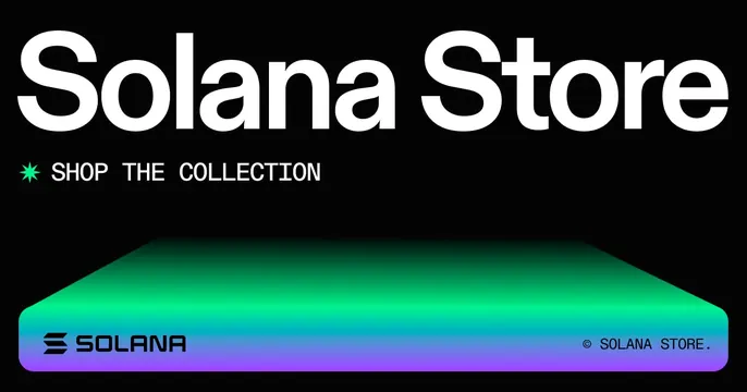 Solana OG card, dark-mode, gradient-heavy, dark