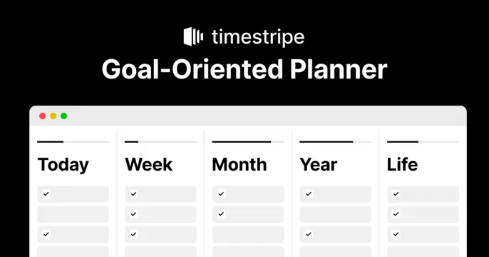 Timestripe OG card, dark-mode, minimal, dark