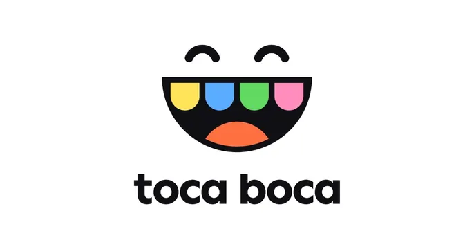 Toca Boca OG card, minimal, light-mode, light