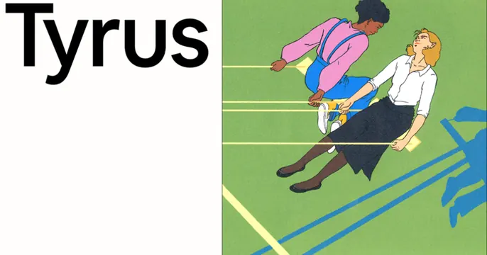 Tyrus OG card, illustrated, editorial, light
