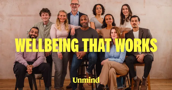 Unmind OG card, photographic, editorial, warm