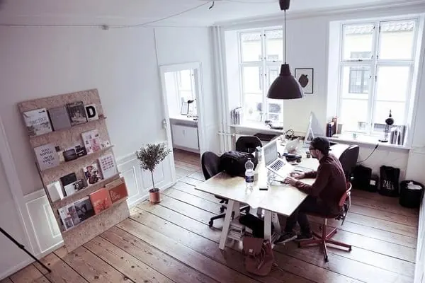 Minimalist Home Office Interior