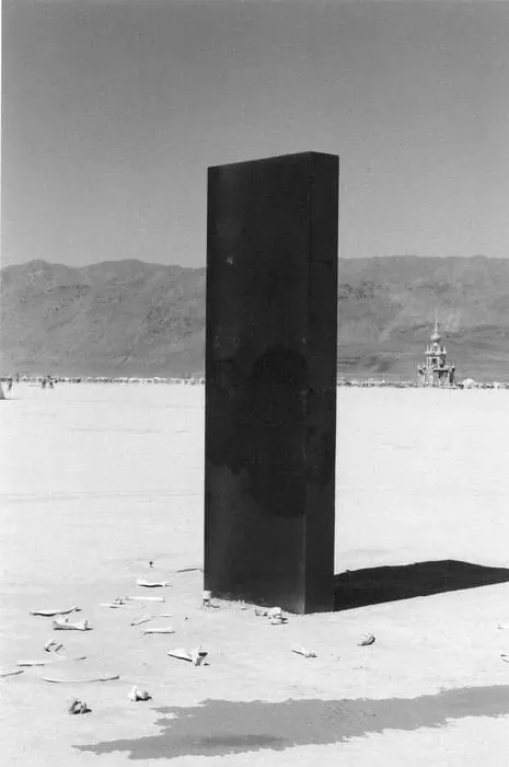 Monolithic Structure in Desert