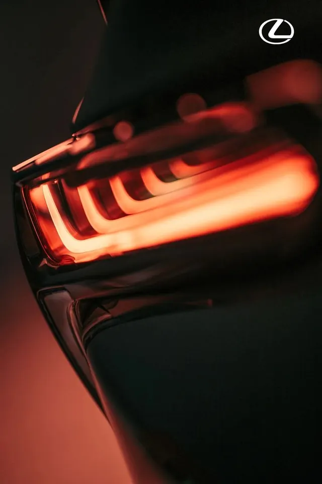 Lexus Tail Light Detail