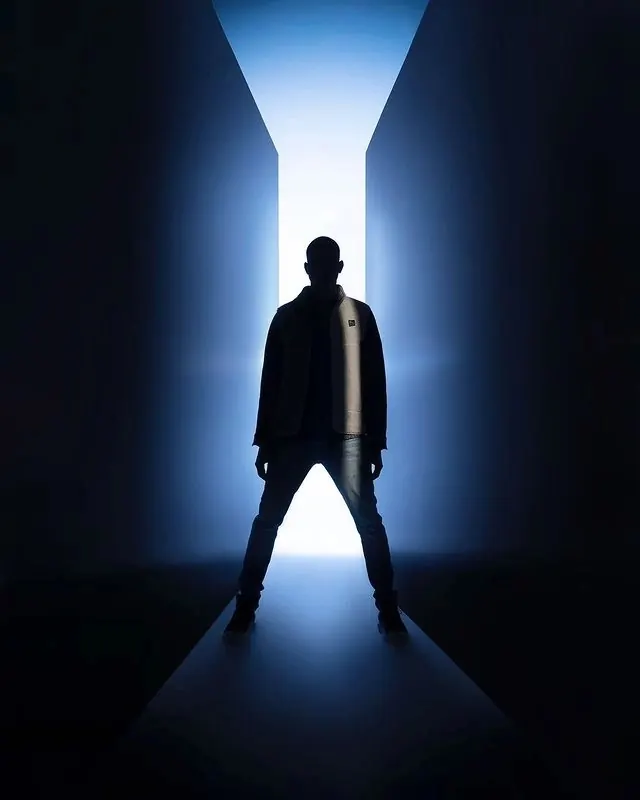 Silhouette in Light Portal