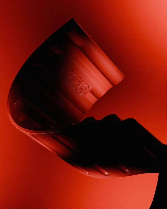 Red Monochromatic Glassware