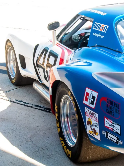 Vintage Racing Car Detail
