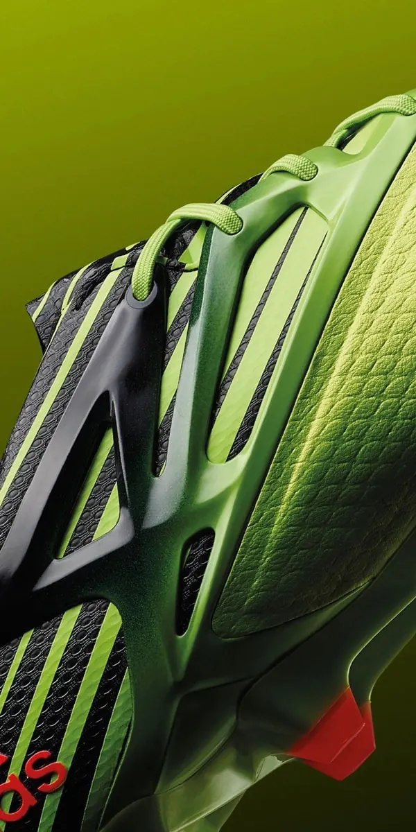 Green Athletic Shoe Close-up