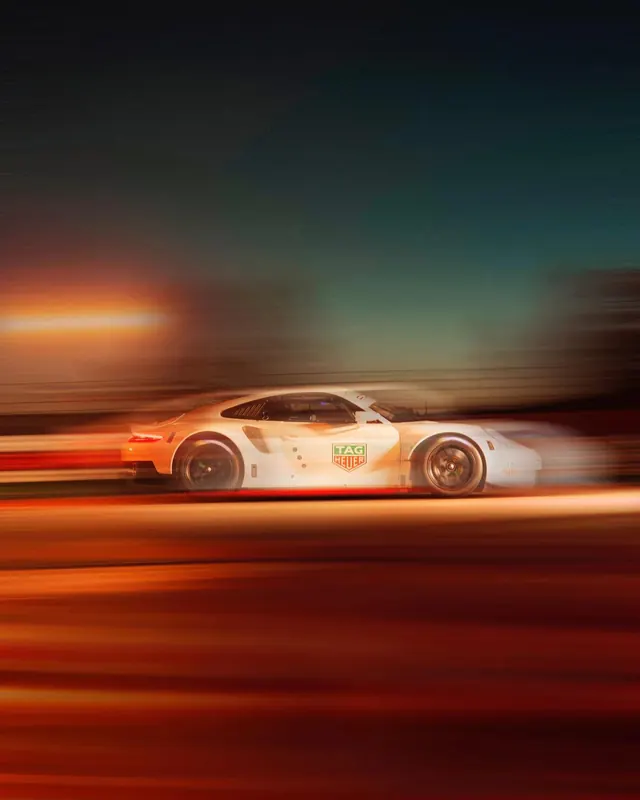 Motion Blur Racing Car