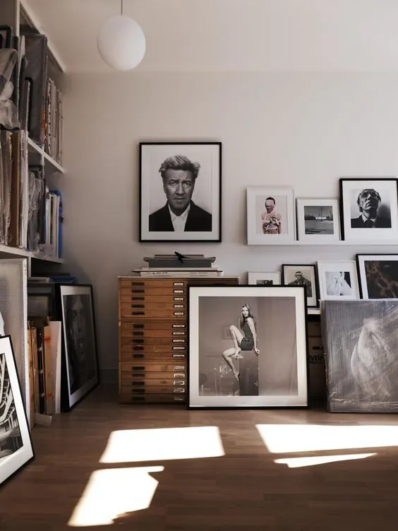 Minimalist Interior Art Display