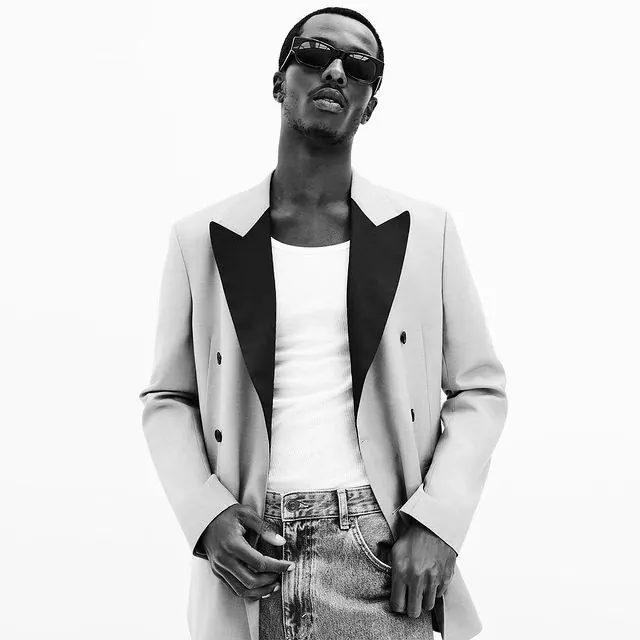 Black and White Fashion Portrait