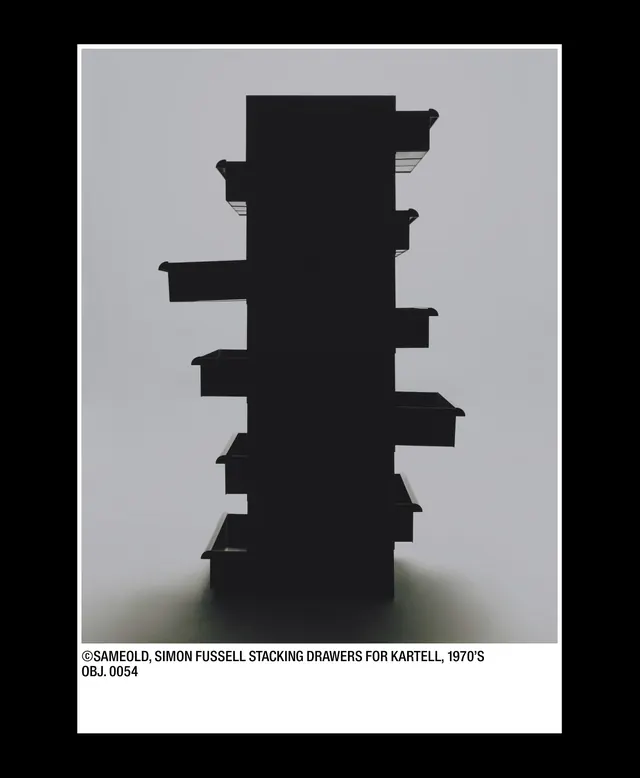 Simon Fussell Stacking Drawers for Kartell