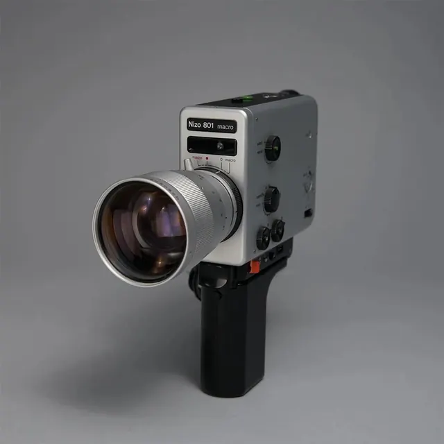 Vintage Camera Product Photography, photographic, minimal, monochrome