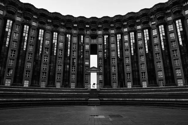 Curved Architectural Facade