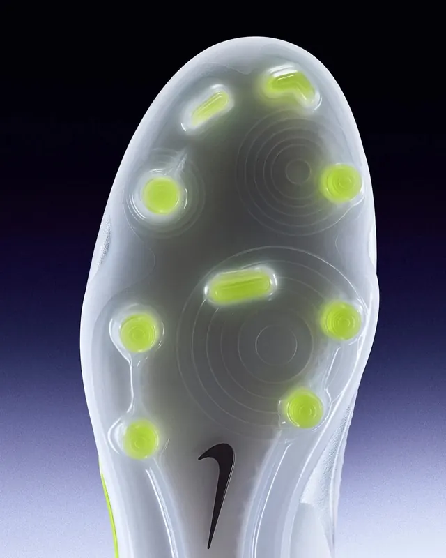 Soccer shoe sole anatomy photograph, photographic, technical, light