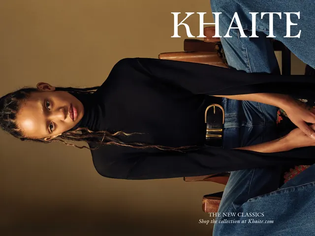 Khaite luxury fashion lookbook, photographic, luxury, warm