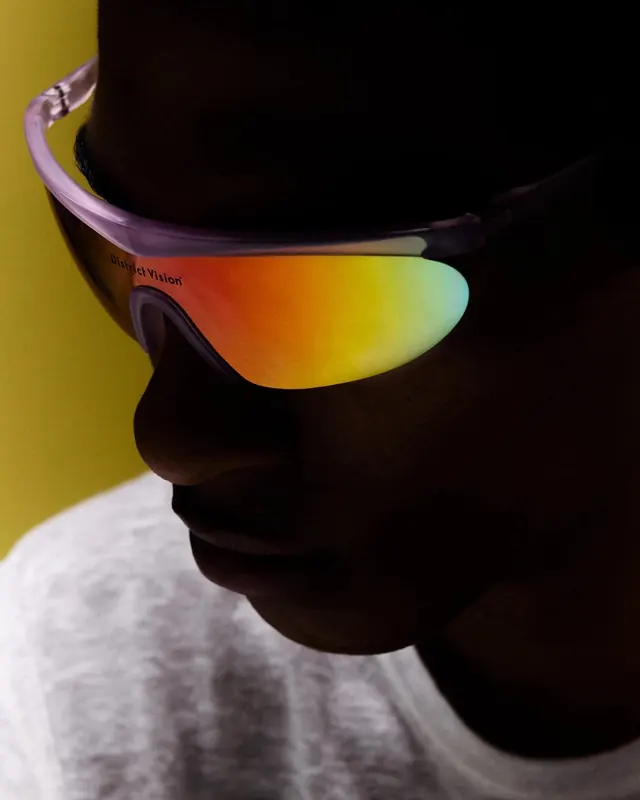 Sports eyewear gradient lens photography, photographic, luxury, vibrant