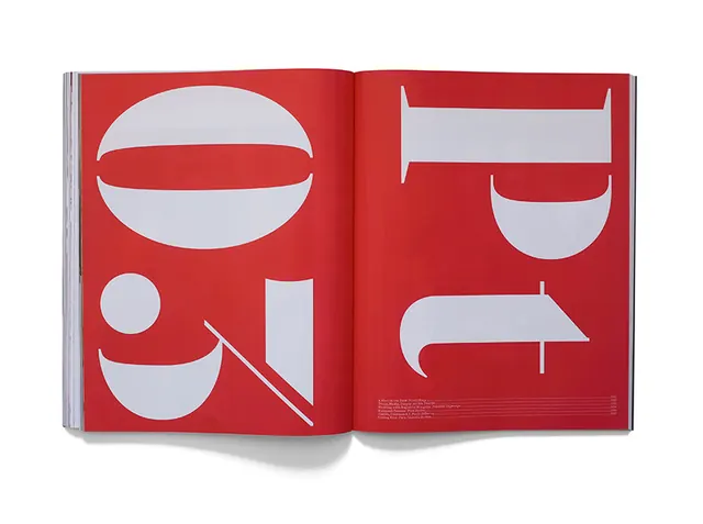 Avaunt Magazine design system with abstract geometric shapes, geometric, editorial, vibrant
