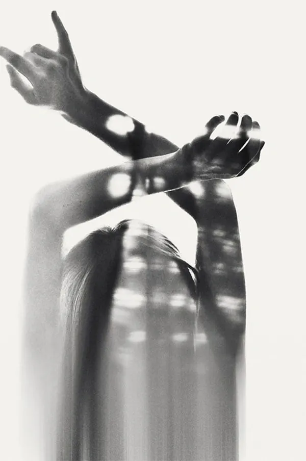 Abstract monochrome body study, monochrome, minimalist, monochrome