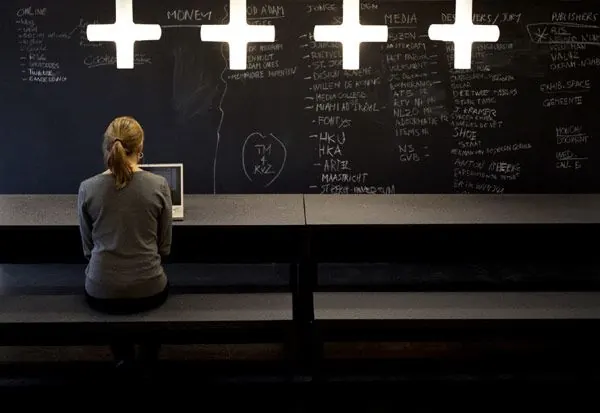 Classroom Chalkboard Scene