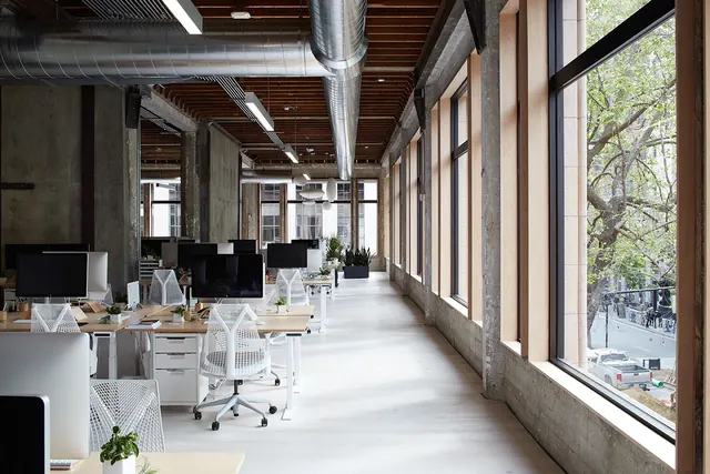 Modern Industrial Office Interior