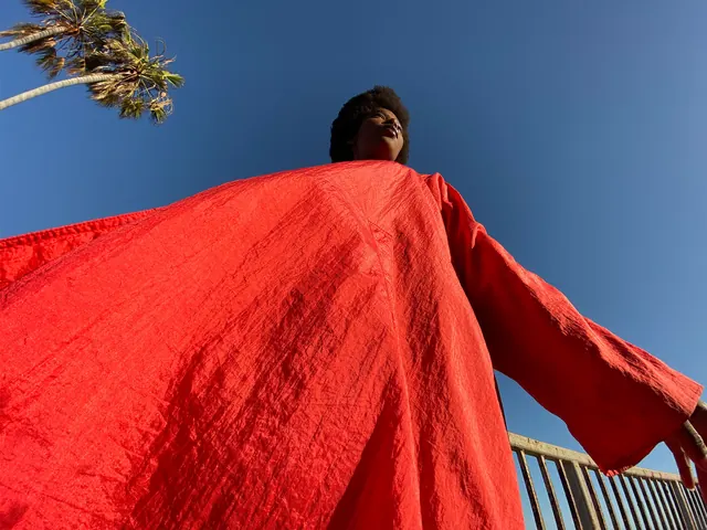 Person in Red Garment