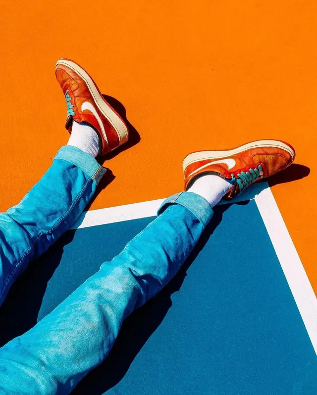 Dynamic Streetwear Composition