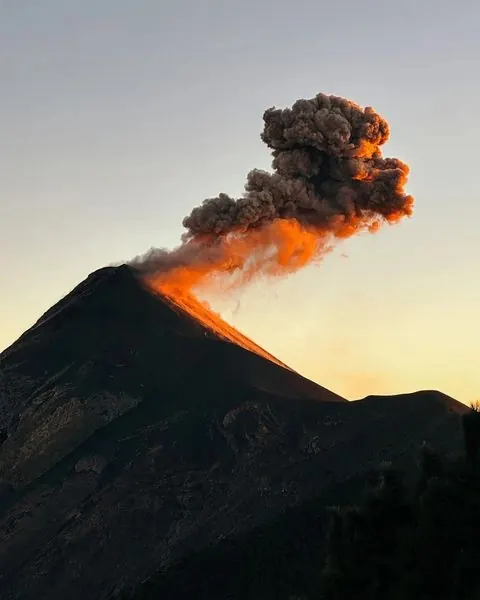 Volcanic Eruption Landscape