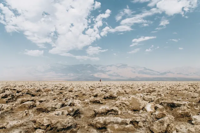 Salt Flat Landscape