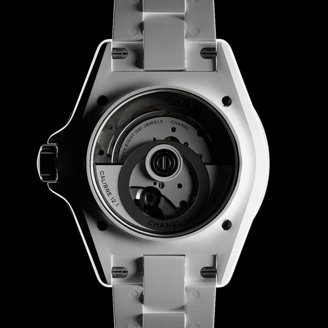 Mechanical Watch Movement Close-up